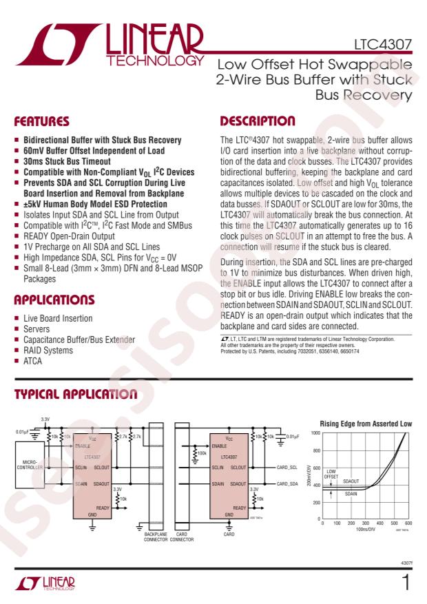 LTC4307IMS8#PBF