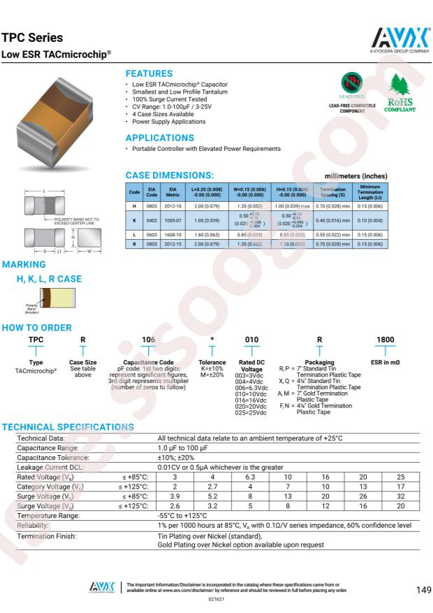 TPCR106K010A1800
