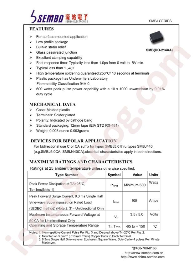 SMBJ8.0CA