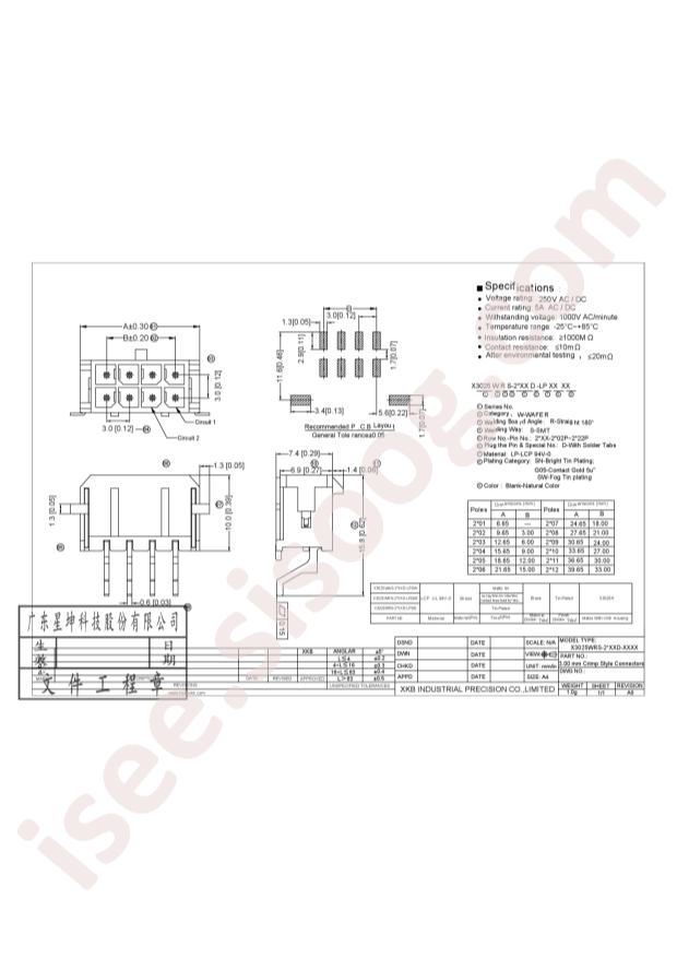 X3025WRS-2x08D-LPSW