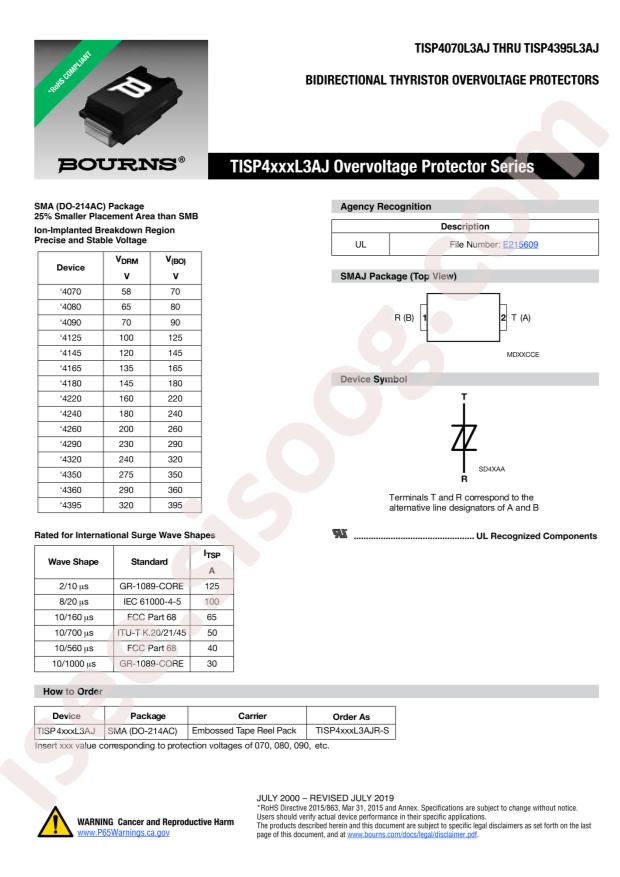 TISP4180L3AJR-S