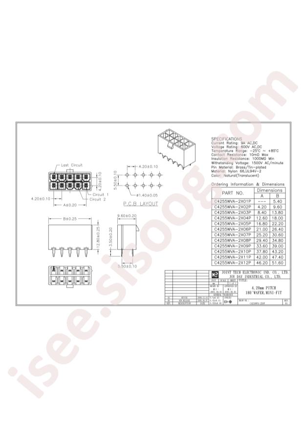 C4255WVA-2X04P