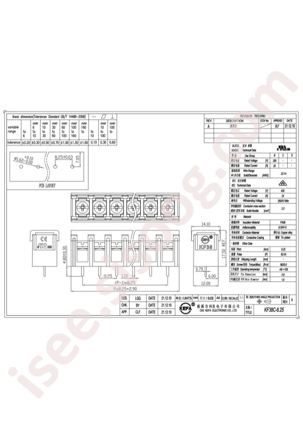 KF38C-8.25-3P