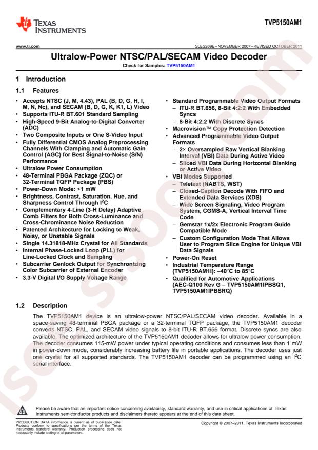 TVP5150AM1IPBS