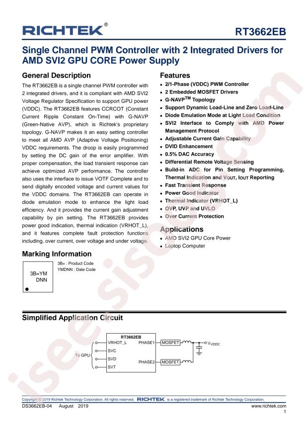 RT3662EBGQW