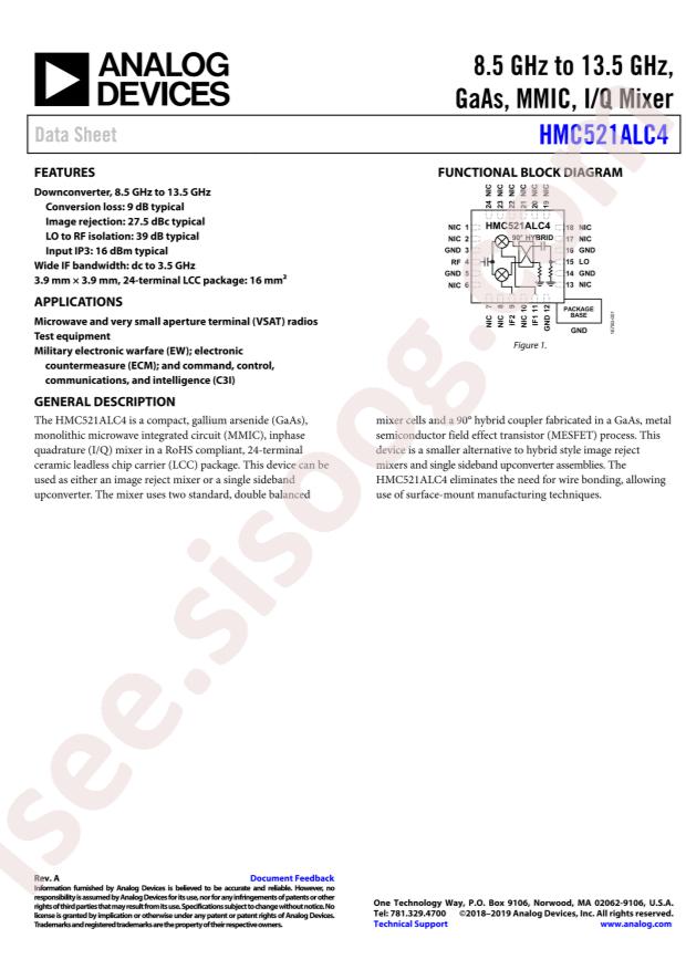HMC521ALC4