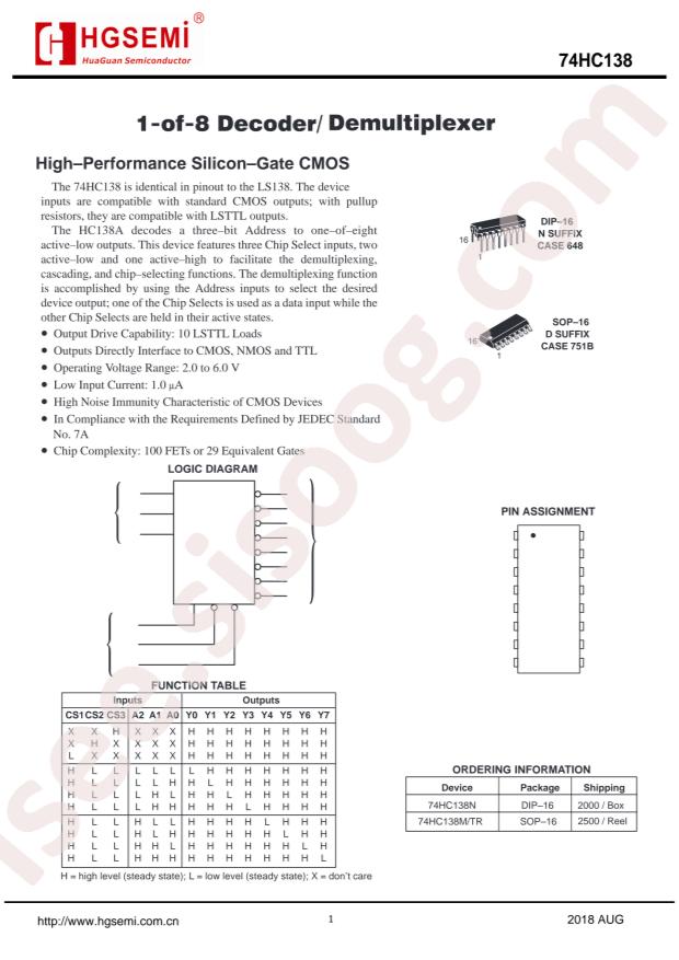 74HC138N