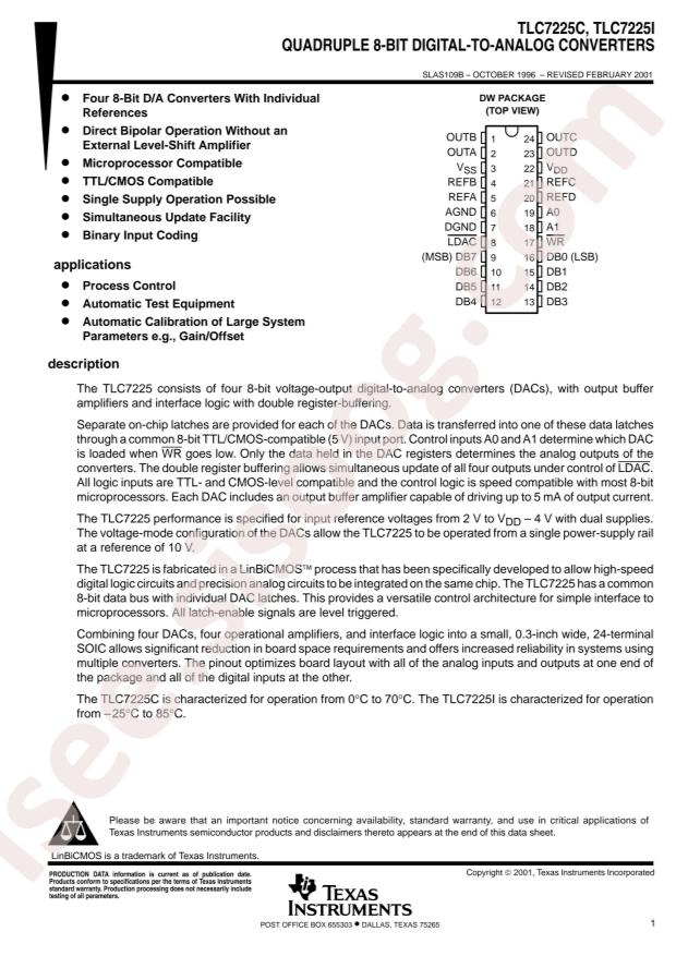 TLC7225CDW