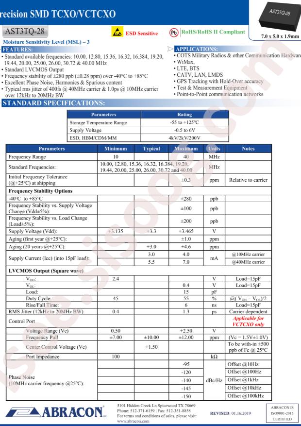 AST3TQ-V-25.000MHZ-28-T5