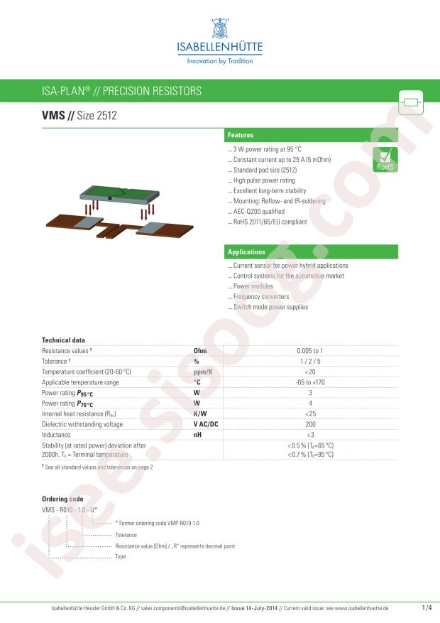 VMS-R030-1.0-U