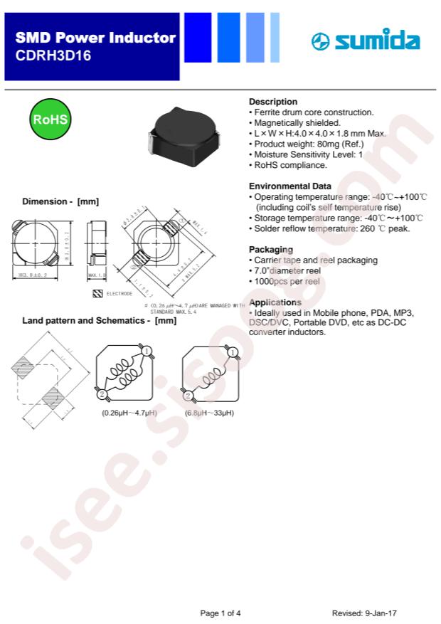 CDRH3D16NP-R26NC