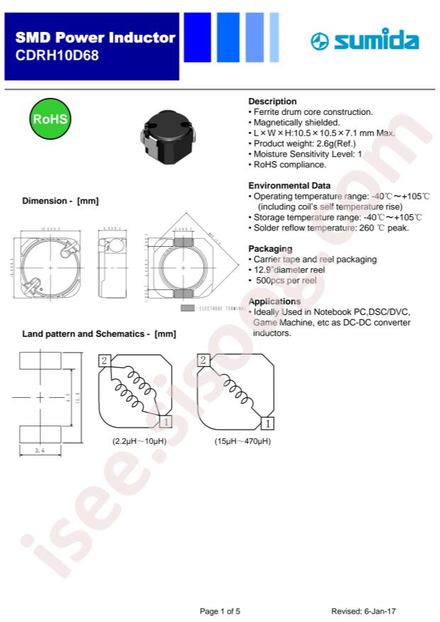 CDRH10D68NP-470MC