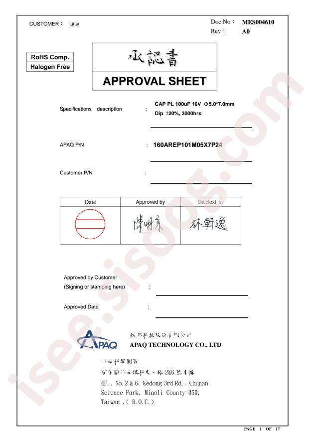 160AREP101M05X7P24