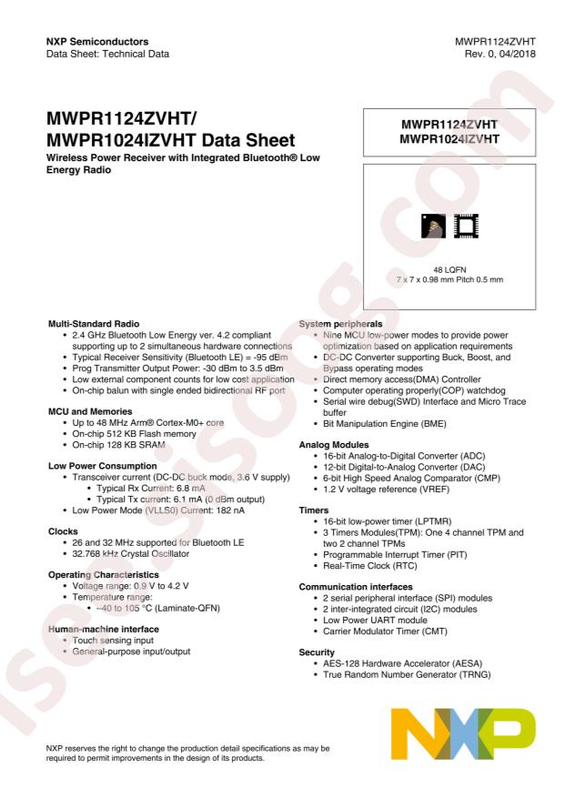 MWPR1124ZVHT