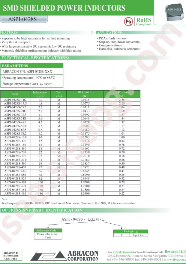 ASPI-0428S-560M-T