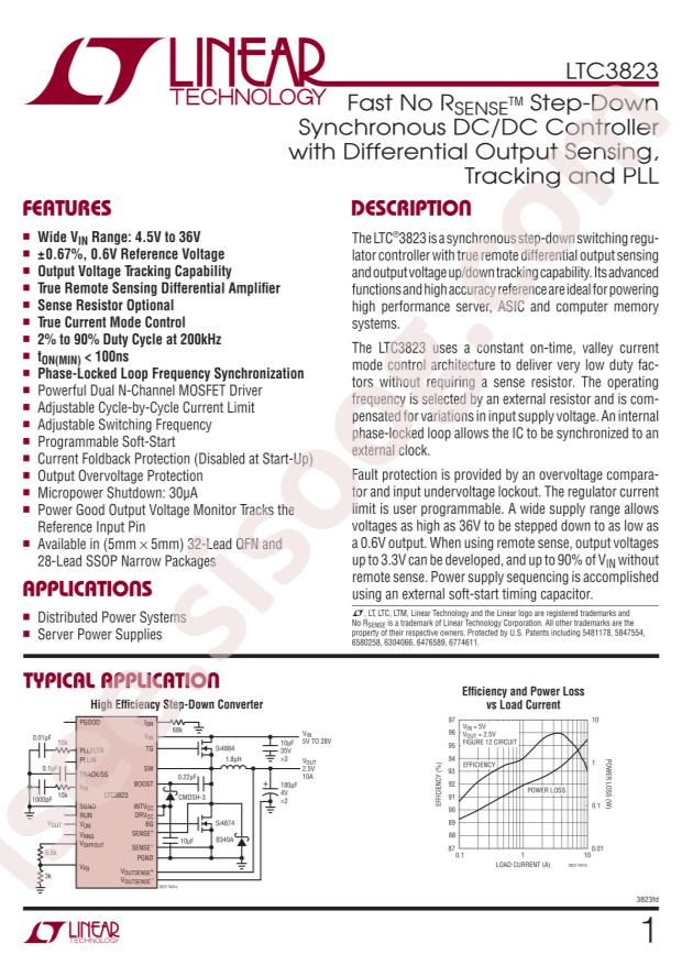 LTC3823IUH#PBF