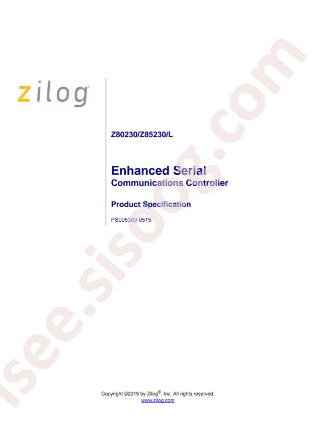 Zilog Z8523020PSG