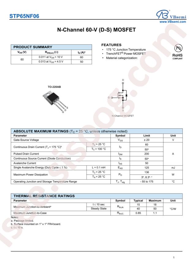 STP65NF06-VB