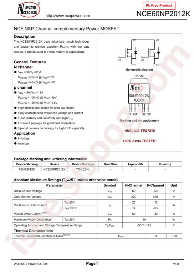 NCE60NP2012K