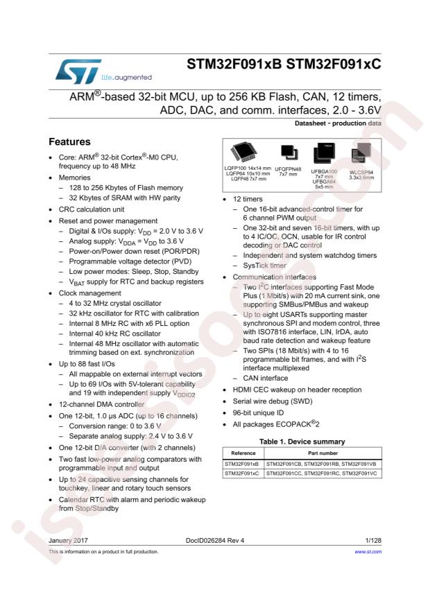 STM32F091RCH6