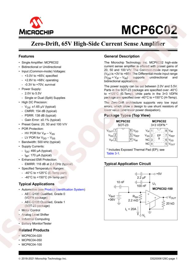 MCP6C02T-050E/CHY