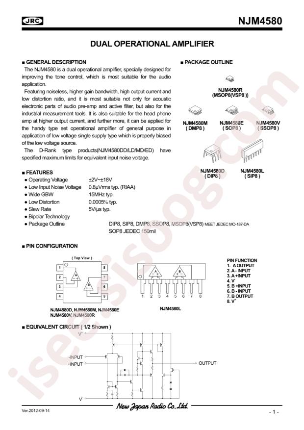 NJM4580V-TE2-#ZZZB