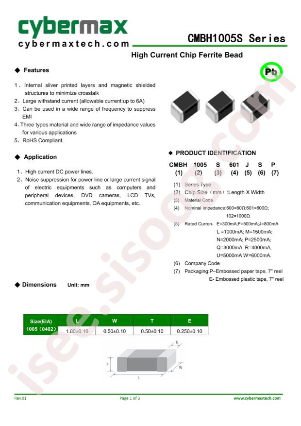 CMBH1005S601FSP