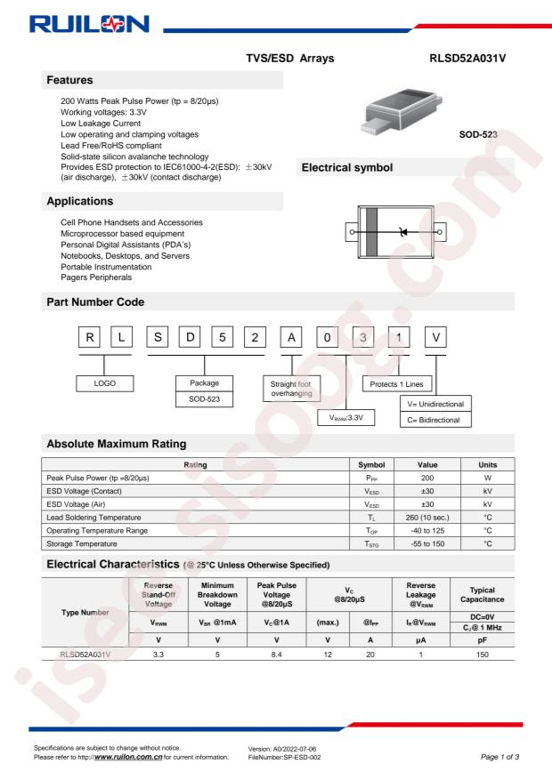 RLSD52A031V