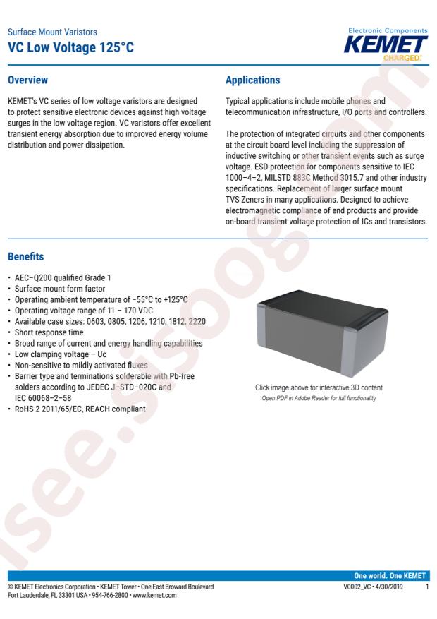VC0603K300R011