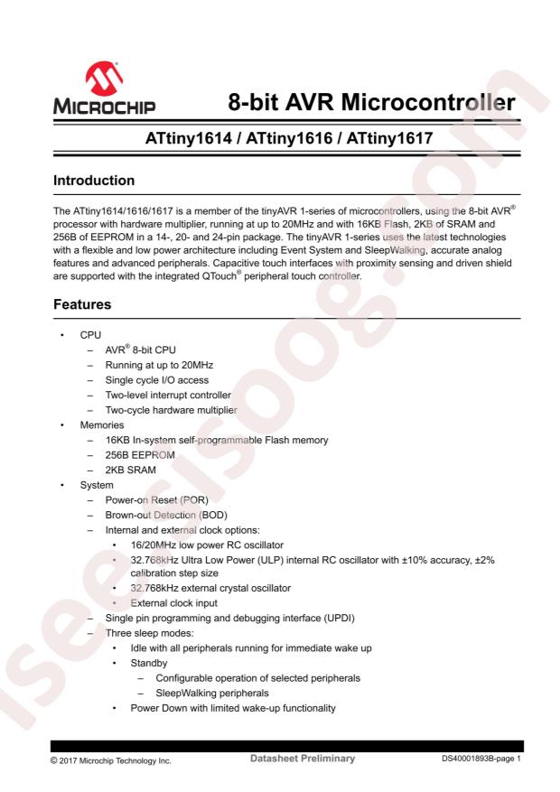 ATTINY1616-SFR