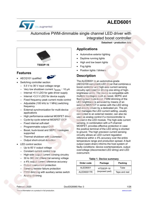 ALED6001TR