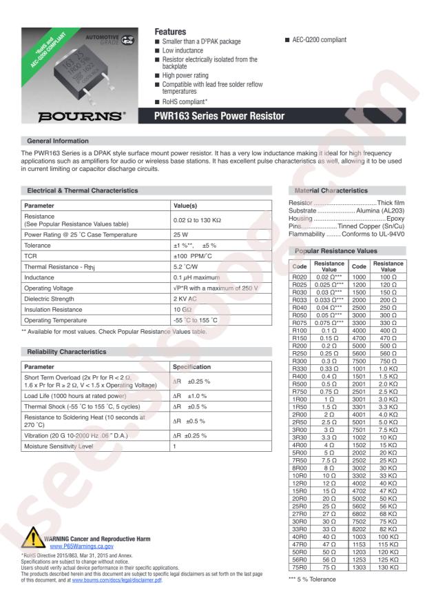 PWR163S-25-10R0F