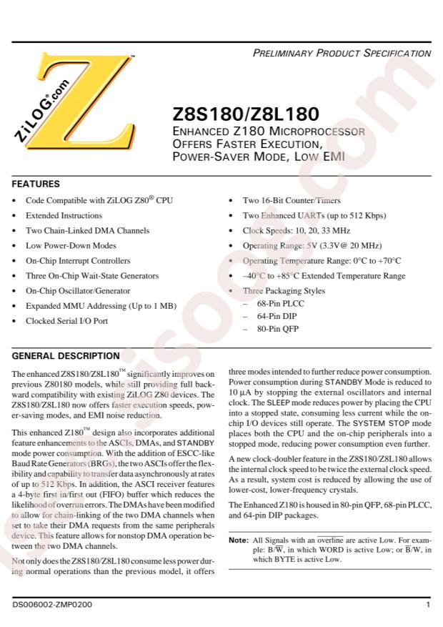 Z8S18020VSG