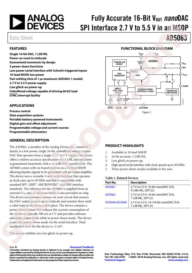 AD5063BRMZ-1