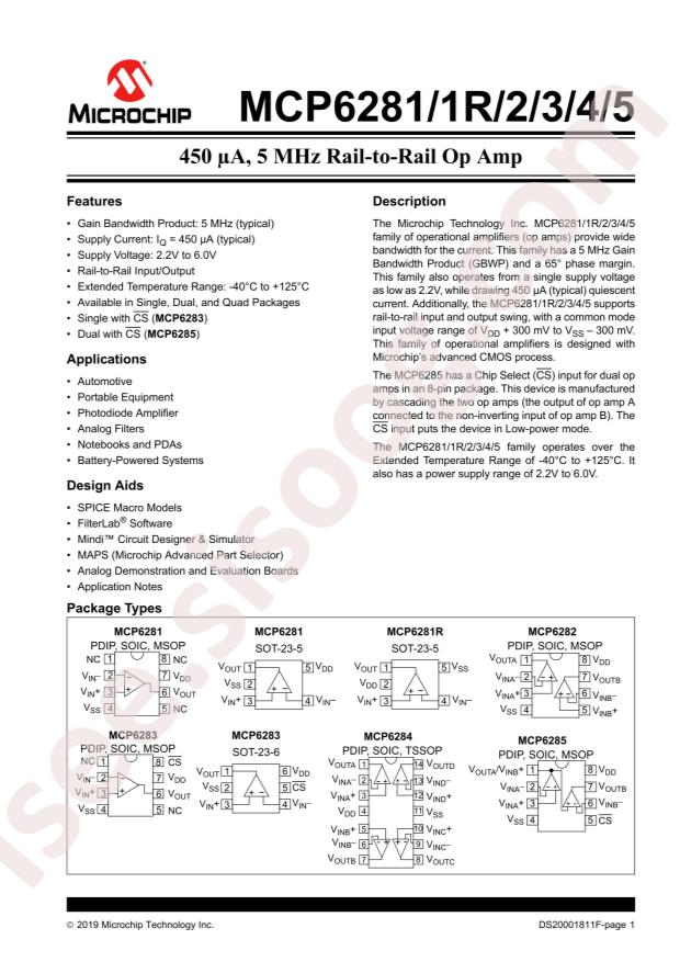 MCP6284T-E/SL