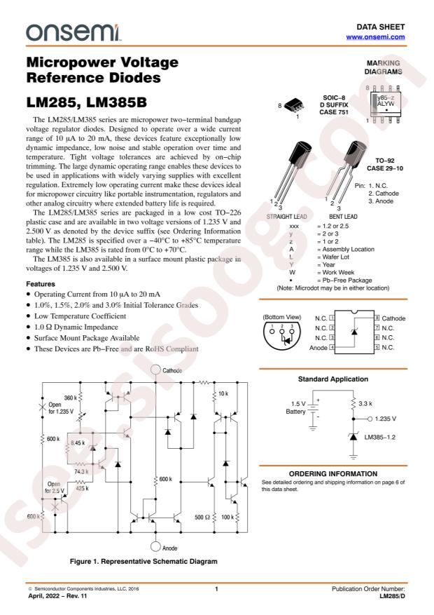 LM385BD-1.2G