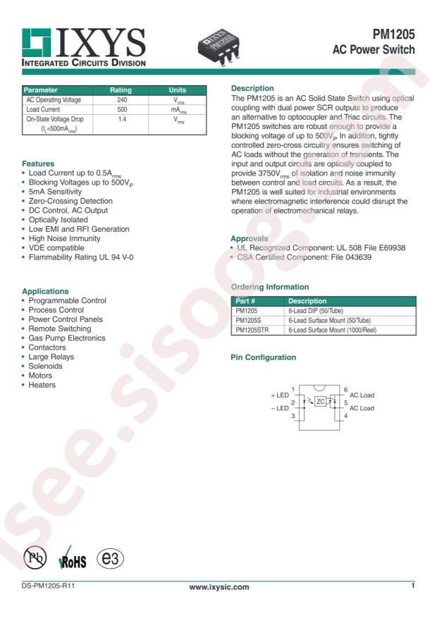 PM1205S