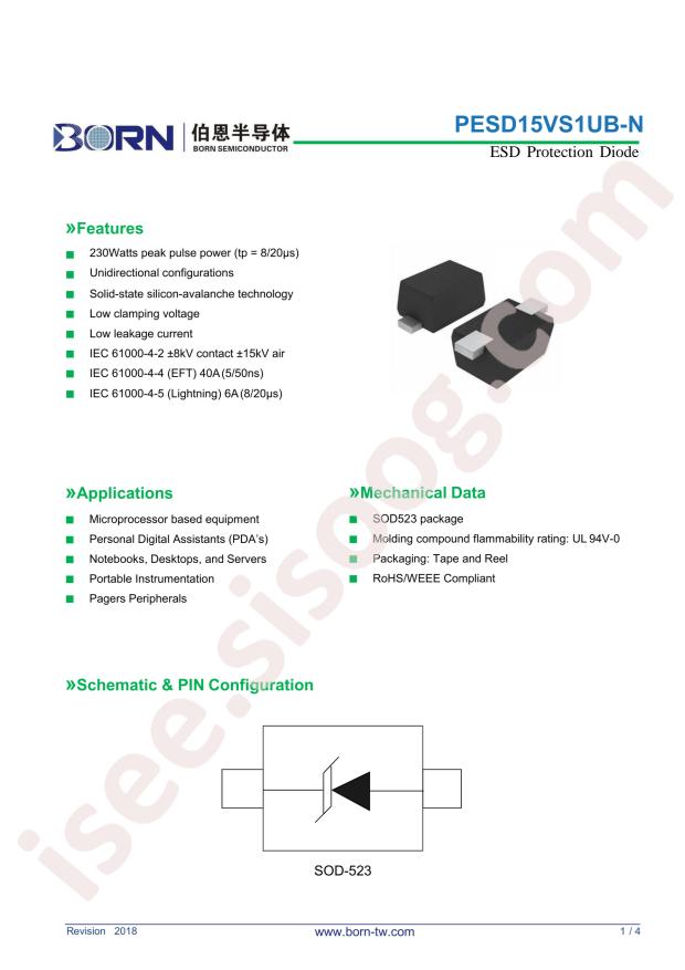 PESD15VS1UB-N