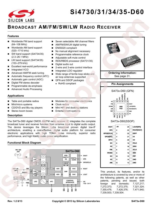 SI4735-D60-GU