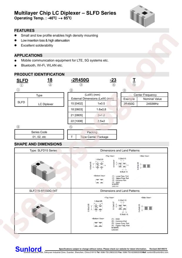 SLFD18-5R950G-08T