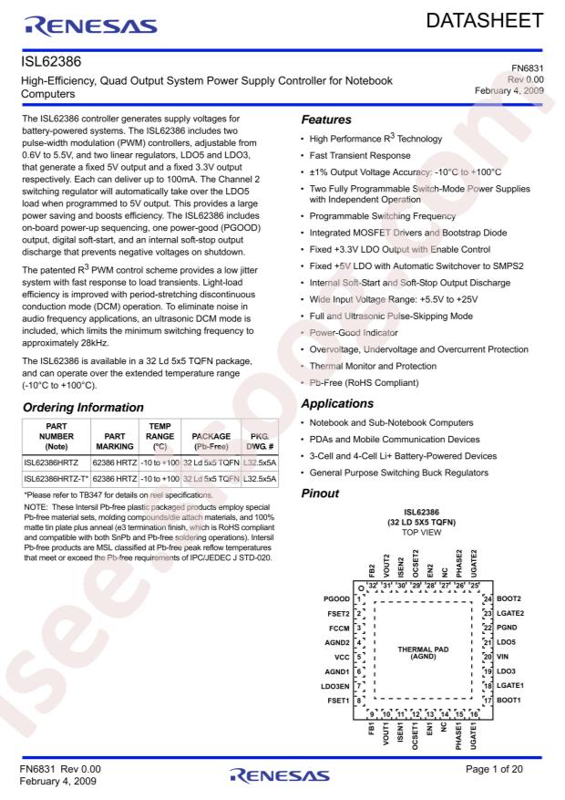 ISL62386HRTZ-T
