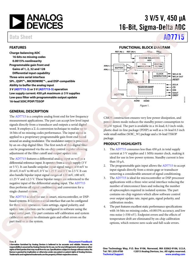 AD7715ARZ-5