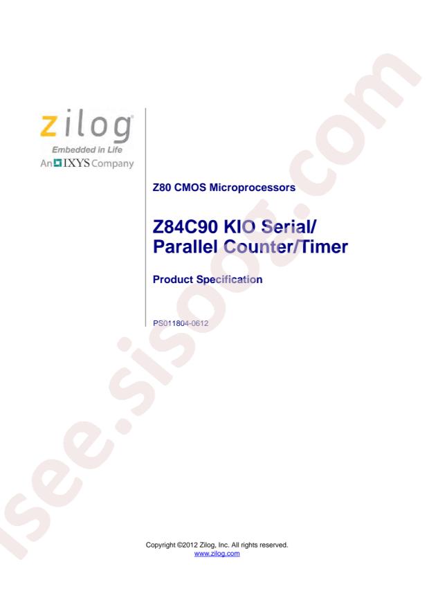 Z84C9012VSC00TR