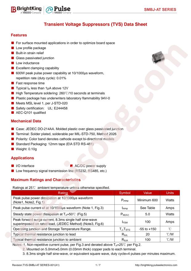 SMBJ28A-AT/TR7