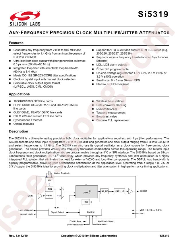 SI5319A-C-GM