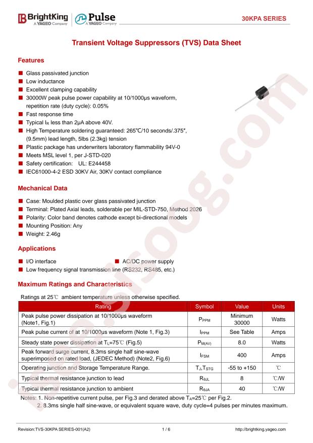 30KPA240CA/B