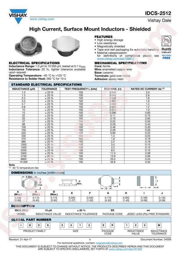 IDCS2512ER3R3M