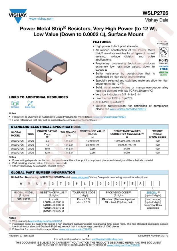 WSLP2726L2000FEA