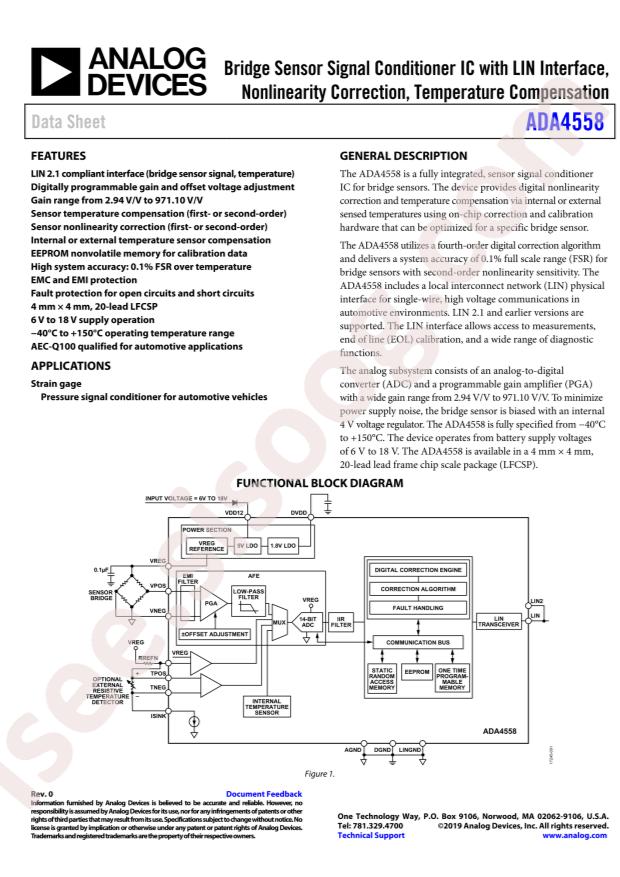 ADA4558WHCPZ-R7