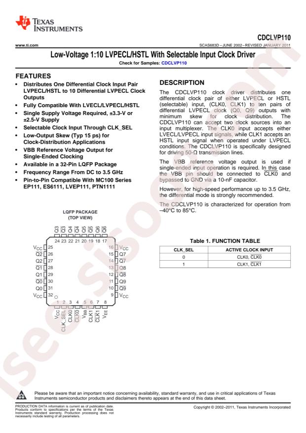 CDCLVP110VF